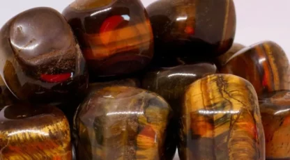 Pierre Roulée Oeil de Tigre Afrique du sud