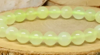 Bracelet boules Jade de Chine A