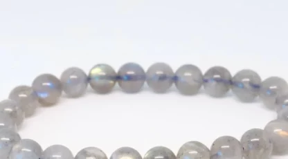Bracelet boules Labradorite Madagascar