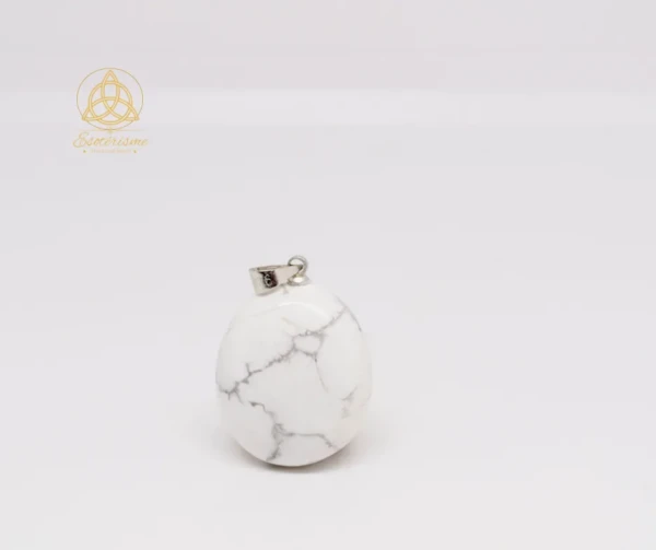 pendentif-pierre-roulée-howlite-.esoterisme-by-william-wood.