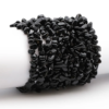 Bracelet baroque Obsidienne Noire Mexique A 16g..