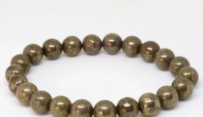 Bracelet boule Pyrite