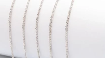 CHAINE ARGENT 925 55CM MAILLE FORÇAT 1,5 MM