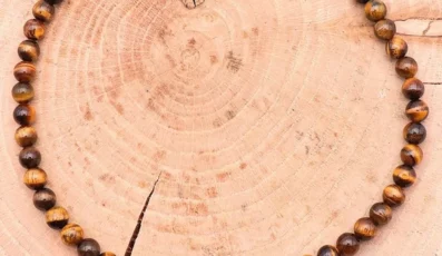 Collier Boule Œil de Tigre