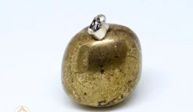 Pendentif Pierre Roulée PYRITE