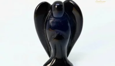 Ange obsidienne noire 50mm