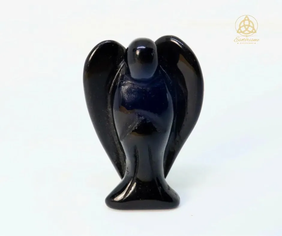 Ange obsidienne noire 50mm