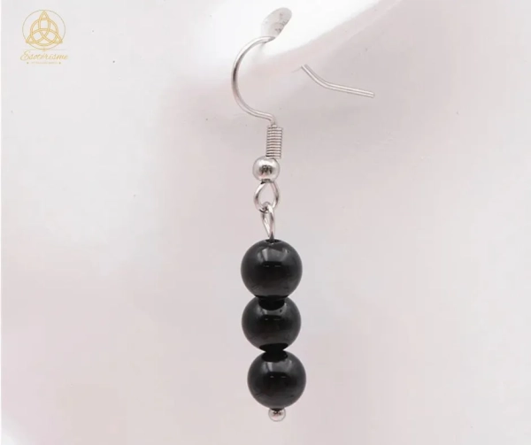 boucle-d'oreille-obsidienne-noire-ésotérisme-by-william-wood