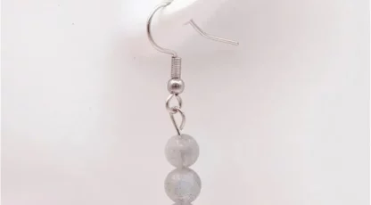 Boucles d’oreille Labradorite Madagascar A
