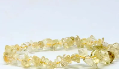 Bracelet Baroque Citrine chauffée