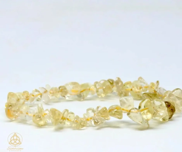 Bracelet Baroque citrine
