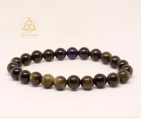 bracelet-obsidienne-dorée-esoterisme-by-william-wood