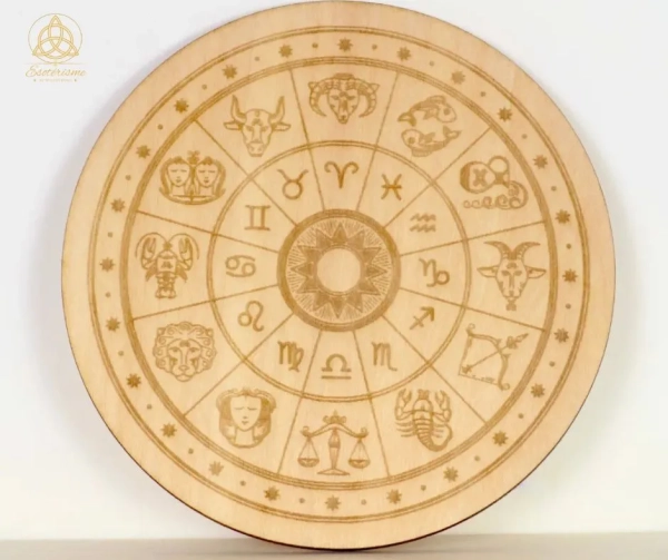 plaque-bois-fleur-de-vie-astrologie-ésotérisme-by-william-wood