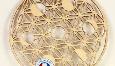 Plaque Bois phase lunaire