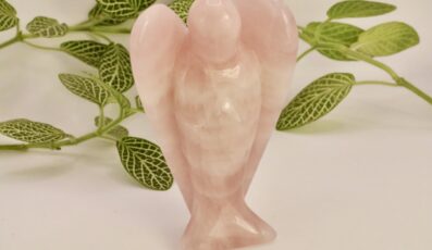 Ange en Quartz Rose (75mm)