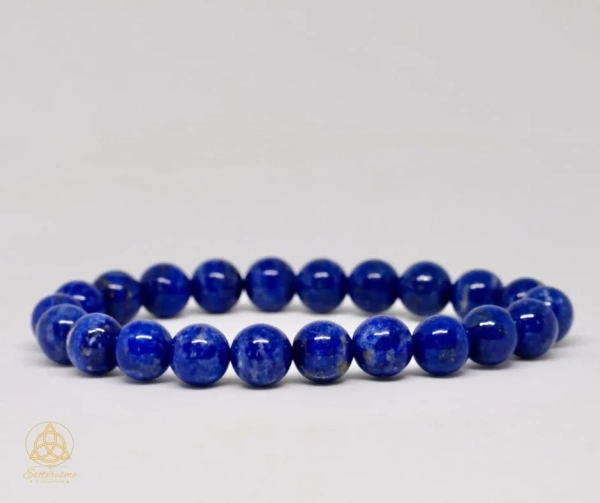 Bracelet boules 08mm Lapis Lazuli d'Afghanistan AA -esotérisme by william-wood
