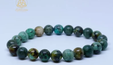 Bracelet boule Turquoise d&rsquo;Afrique