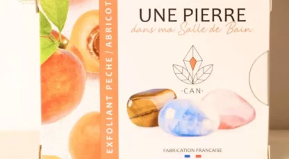 Savon Abricot- Une pierre dans ma salle de bain