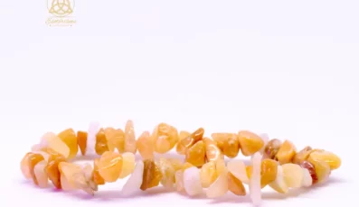 Bracelet Baroque aventurine jaune AB du Bresil