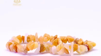 Bracelet Baroque aventurine jaune AB du Bresil