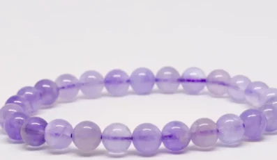 bracelet boule Améthyste Lavande 