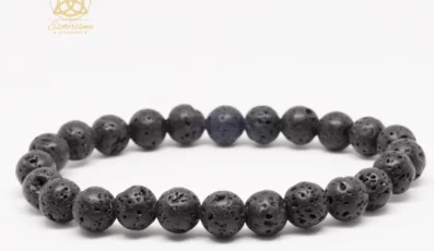 Bracelet Boule Pierre de Lave