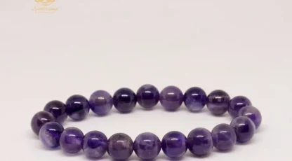 Bracelet boules  Améthyste  Brésil A pour enfant