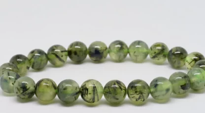 Bracelet boule 08mm Préhnite A du MALI