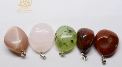 Pendentif Pierre mixte 5 pièces (lot numéro 9)