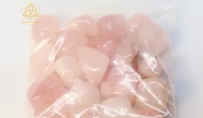 Pierre Roulée Quartz rose déstockage