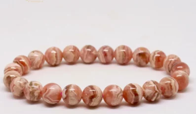 Bracelet Boule Rhodochrosite d&rsquo;Argentine