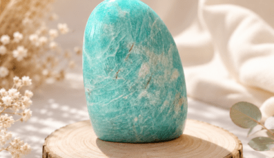 Pierre forme libre en amazonite (204g)