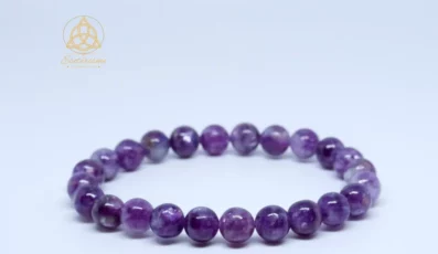 Bracelet boule Lépidolite (AA+)