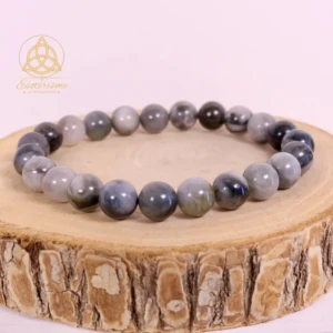 Bracelet boule Tourmaline œil de chat 