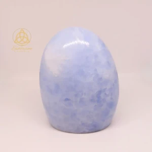 Forme libre calcite bleue (778g)
