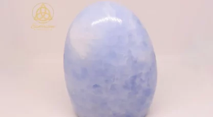 Forme libre calcite bleue (778g)