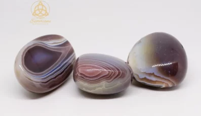 Pierre Roulée Agate du Botswana A (modèle 1)