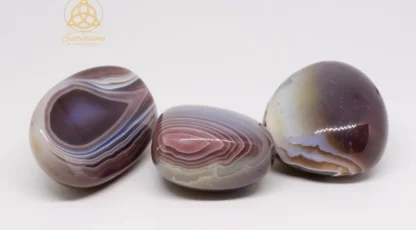 Pierre Roulée Agate du Botswana A (modèle 1)