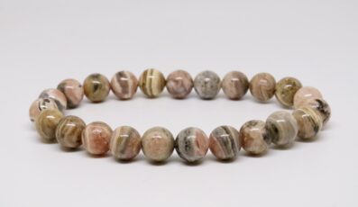 Bracelet boule Rhodochrosite Argentine (A)