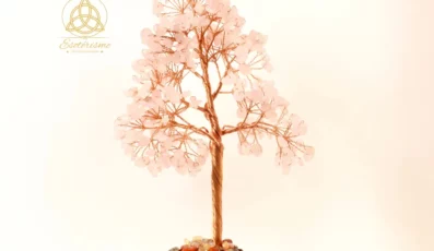 Arbre de vie Quartz rose(150mm à 200mm)