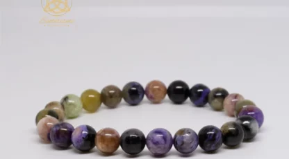 Bracelet boules Charoïte A de Russie