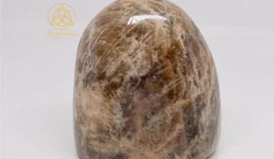 Pierre forme libre pierre de Lune noire  (275g)