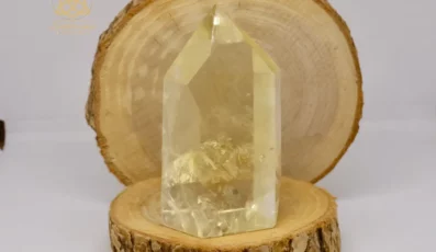 Pointe Citrine Naturelle