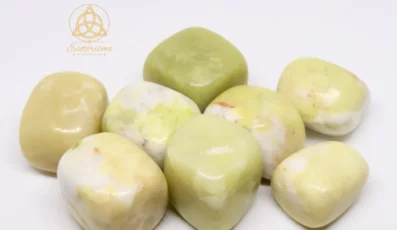 Pierre roulée SERPENTINE CUBIQUE