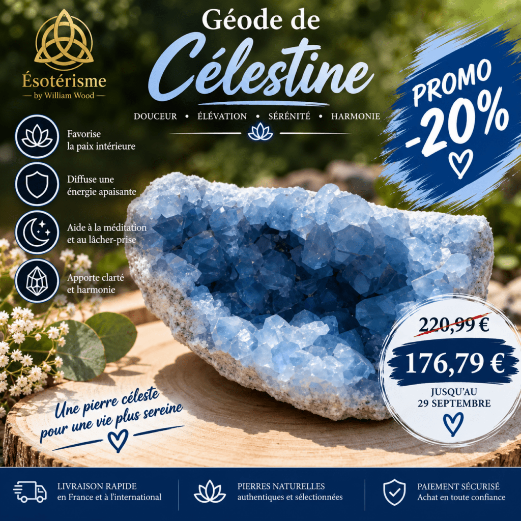 Géode en Célestine AAA