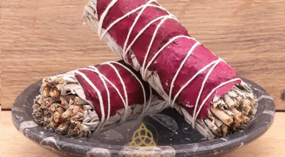 Sauge blanche pétale de rose