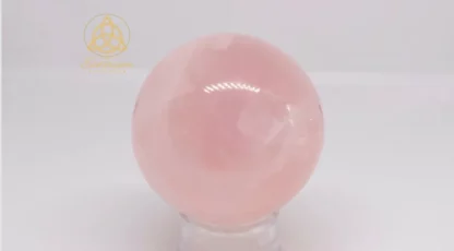 Sphère en QUARTZ ROSE A