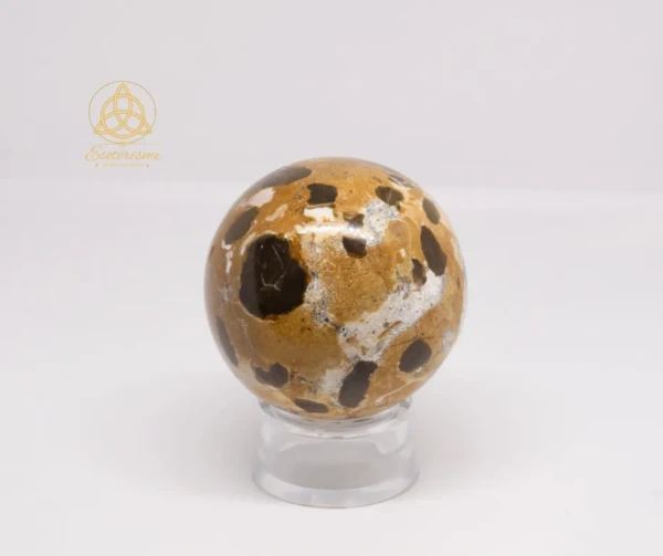 sphère-jaspe-leopard-esoterisme-by-william-wood