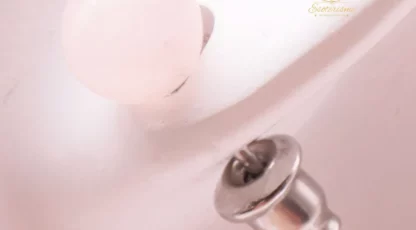 Boucles d’oreilles clou en quartz rose