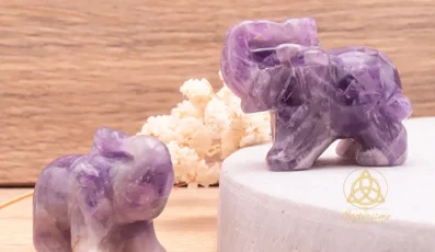 Éléphant Améthyste